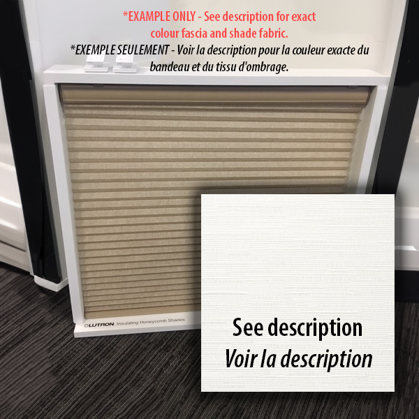 SHADES DEMO: HARBOR - PEARL WITH FABRIC WRAPPED FASCIA