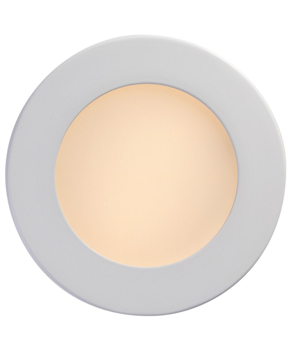 4 in SLIM LED ROUND,9W,Dim To Warm,White