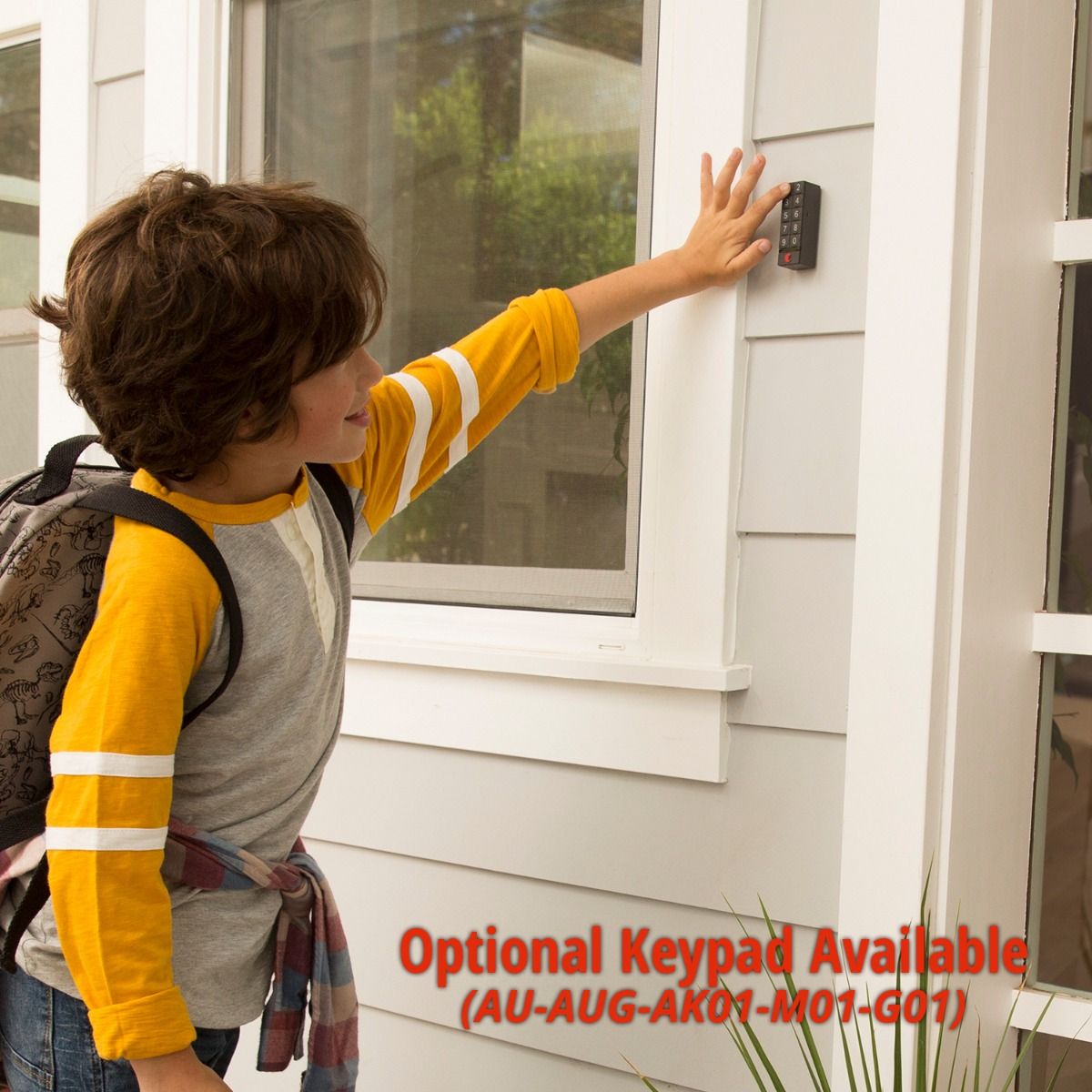 August Pro Smart Deadbolt w- Wi-Fi, Silver