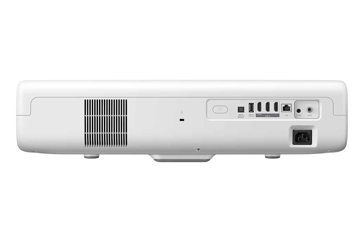 Tri-Laser Ultra Short Throw 4K Projector, 130in - White