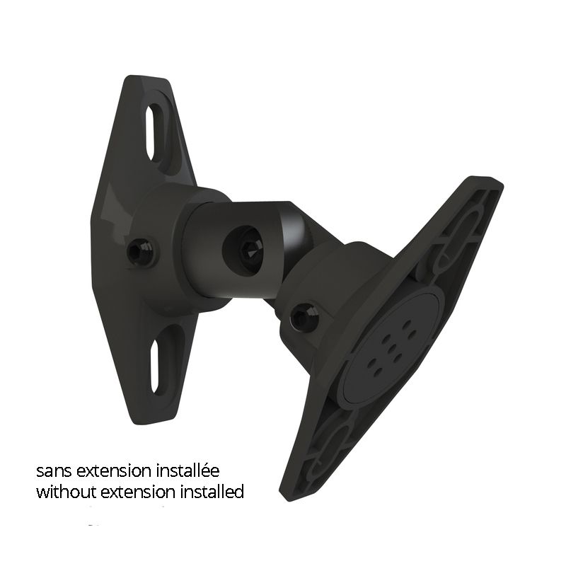 MULTI-CONFIGURABLE SPEAKER MOUNT - WHITE - PAIR
