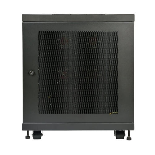 Eaton Tripp Lite SR12UBFFD SmartRack Mid-Depth Small Rack Enclosure for Harsh Environments, 1000lb (453.6kg), 12U