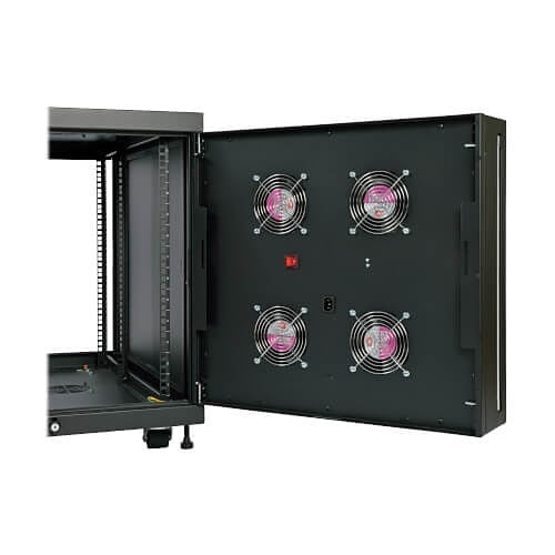 Eaton Tripp Lite SR12UBFFD SmartRack Mid-Depth Small Rack Enclosure for Harsh Environments, 1000lb (453.6kg), 12U