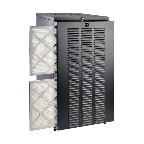Eaton Tripp Lite SR24UBFFD SmartRack Standard-Depth Half-Height Rack Enclosure for Harsh Environments, 32.5\\" (82.5cm), 1000lb (453.6kg), 24U