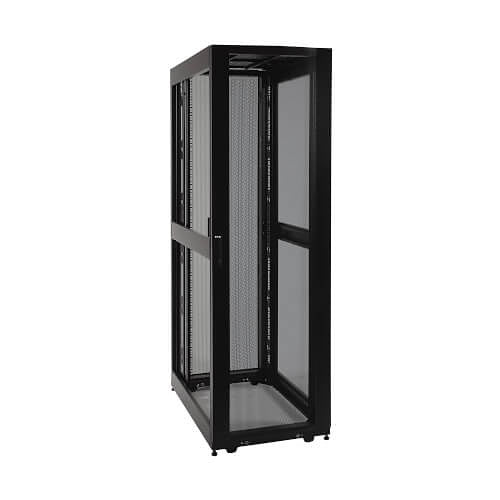 Tripp Lite SR45UBMD 45U SmartRack Mid-Depth Rack Enclosure Cabinet with Doors and Side Panels