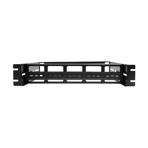 Tripp Lite SRDINRAIL2U SmartRack Adjustable Rack-Mount DIN Rail Kit, Top Hat, Mini Top Hat and G-Style Rails