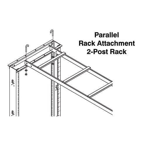 Tripp Lite SRLADDERATTACH SmartRack Hardware Kit, Connects SRCABLELADDER to Wall / Open Frame Rack