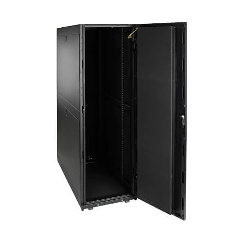 Tripp Lite SRQP42UB SmartRack 42U Standard-Depth Quiet Server Rack Enclosure Cabinet with Sound Suppression