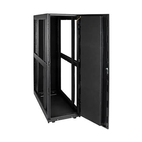 Tripp Lite SRQP42UB SmartRack 42U Standard-Depth Quiet Server Rack Enclosure Cabinet with Sound Suppression