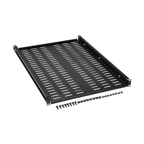 Tripp Lite SRSHELF4PHDVENT SmartRack Adjustable-Deep Steel Rack Shelf - 1U, Vented, 250 lb. (113 kg) Capacity