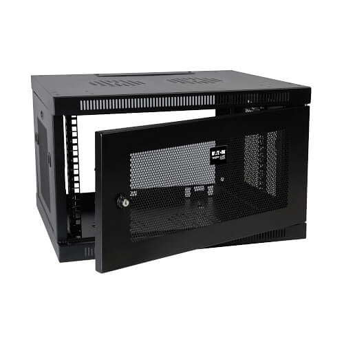 Eaton Tripp Lite SRW6UDP SmartRack 6U Low-Profile Switch-Depth-Plus Wall-Mount Mini Rack Enclosure