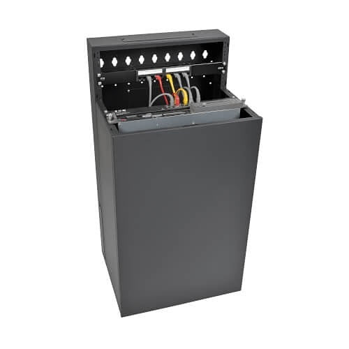 Eaton Tripp Lite SRWF12U38 SmartRack 12U Low-Profile Vertical-Mount Wall-Mount Small Server Rack Enclosure