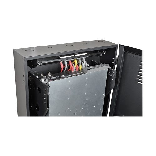 Eaton Tripp Lite SRWF4U SmartRack 4U Low-Profile Vertical-Mount Switch-Depth Wall-Mount Rack Enclosure Cabinet