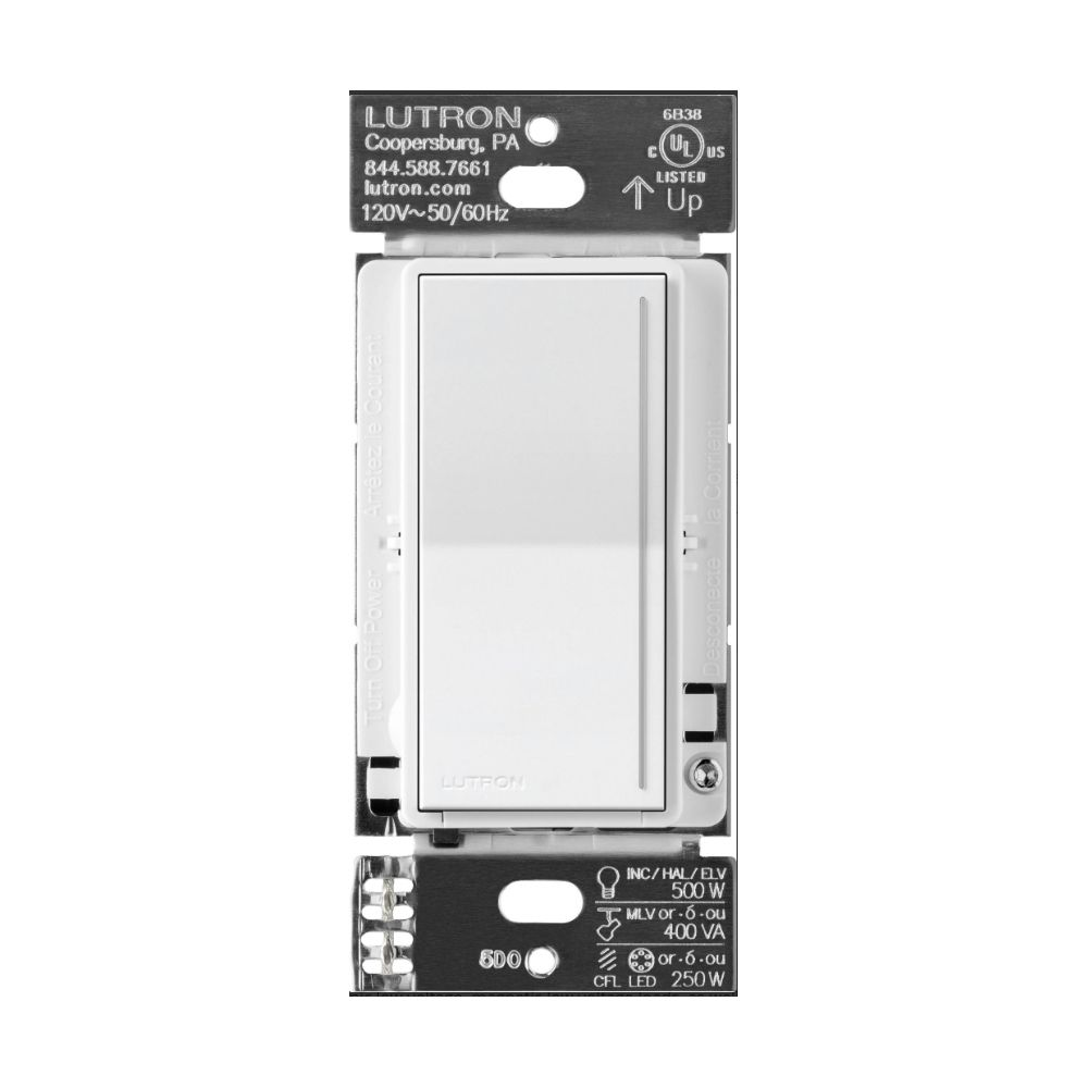 SUNNATA PHASE SELECTABLE NEUTRAL DIMMER - GLOSS WHITE
