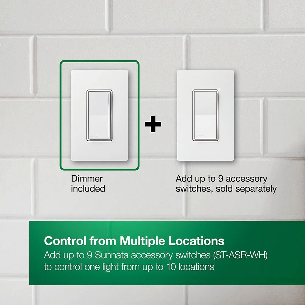 SUNNATA TOUCH DIMMER (RETAIL PACKAGING) - GLOSS WHITE
