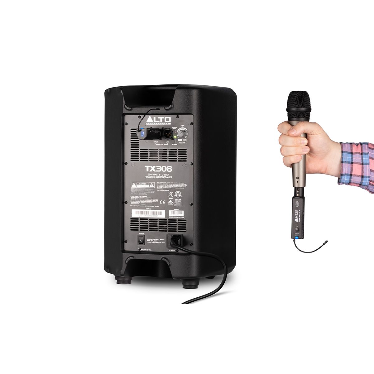 UHF Wireless Audio Transmitter- Receiver
