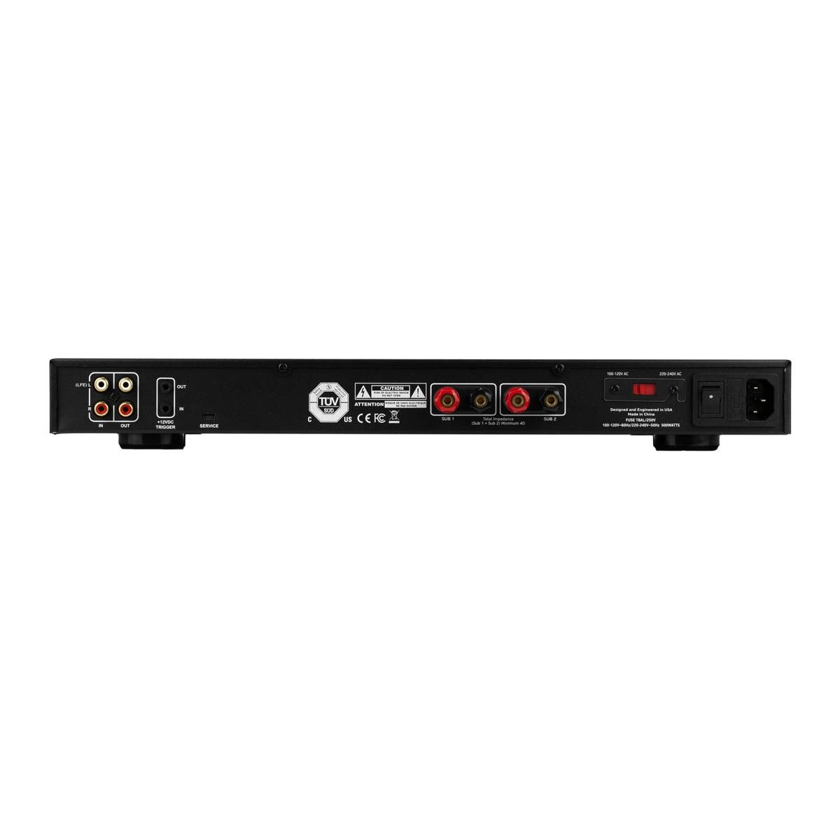 Foundation - Subwoofer Amplifier 500w ClassD  1U Design
