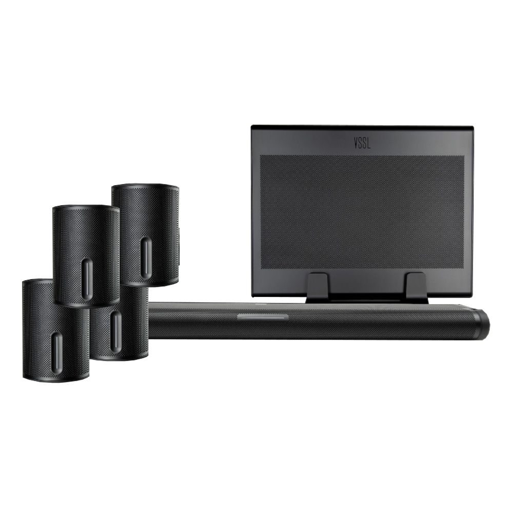 SX Series Wireless 7.1 System (1x SXBAR, 1x SXSUB, 4x SXPKR)