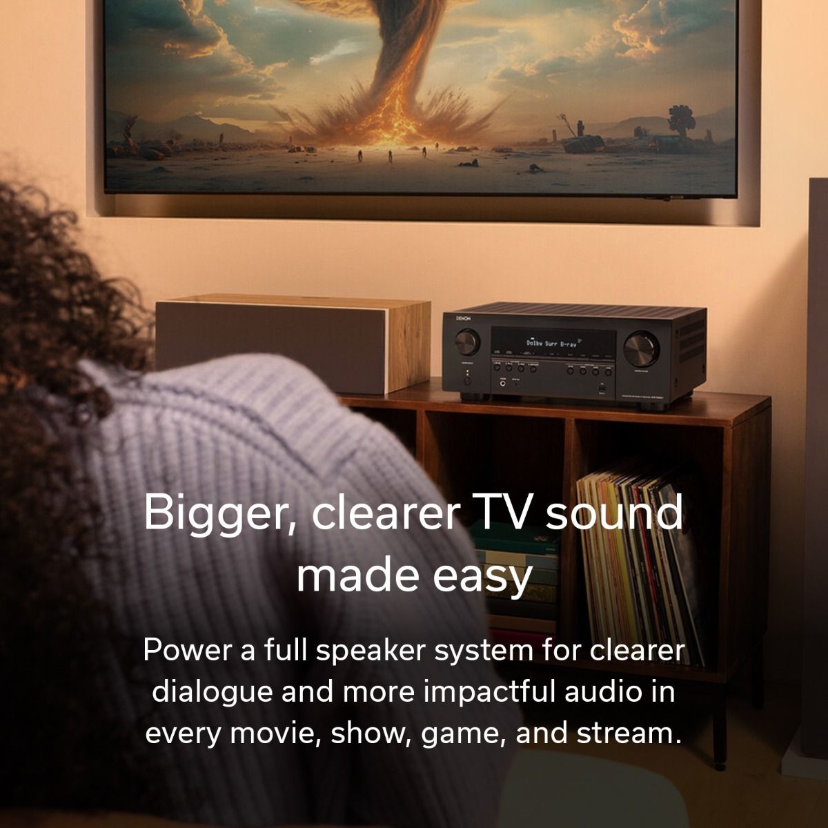 7.2ch AVR, 8K (Upscale), 90W /ch, 3x HDMI 2.1