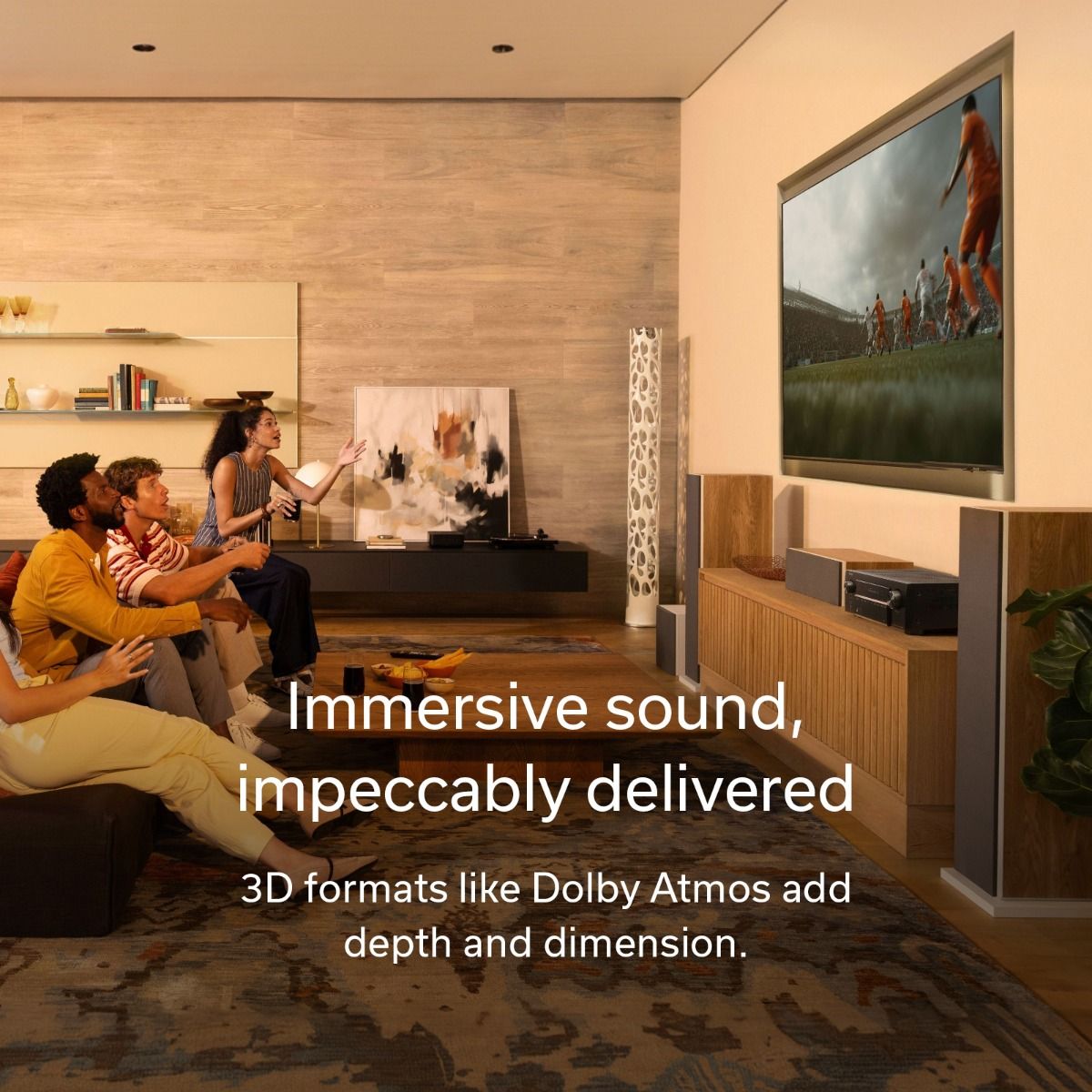 7.2ch AVR, 8K (Upscale), 95W /ch, 3x HDMI 2.1