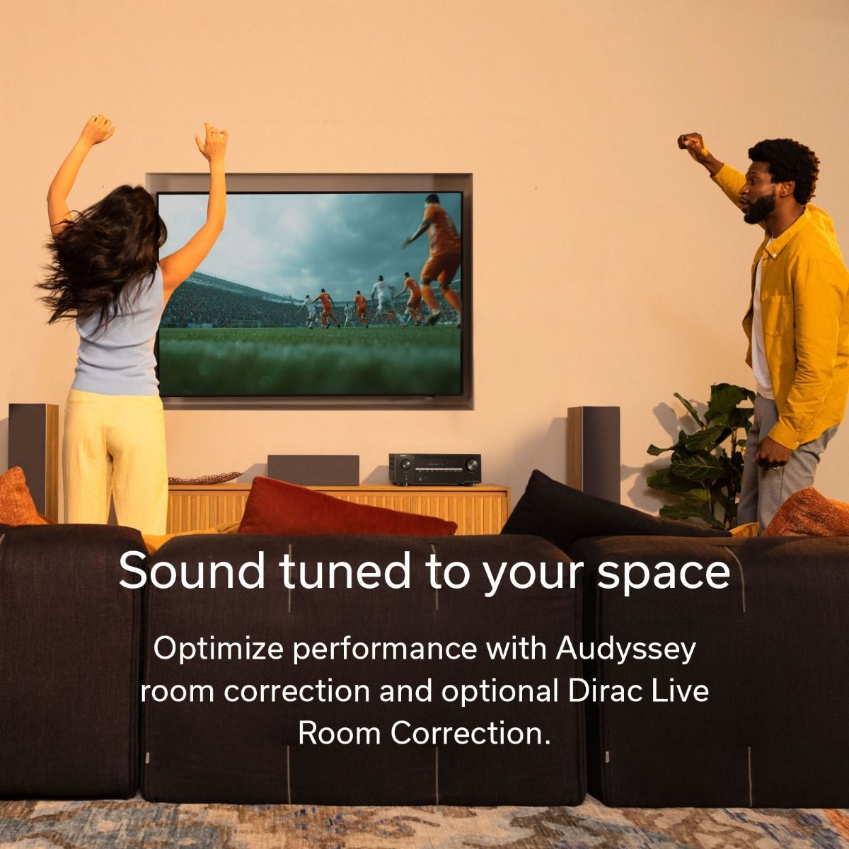 7.2ch AVR, 8K (Upscale), 95W /ch, 3x HDMI 2.1
