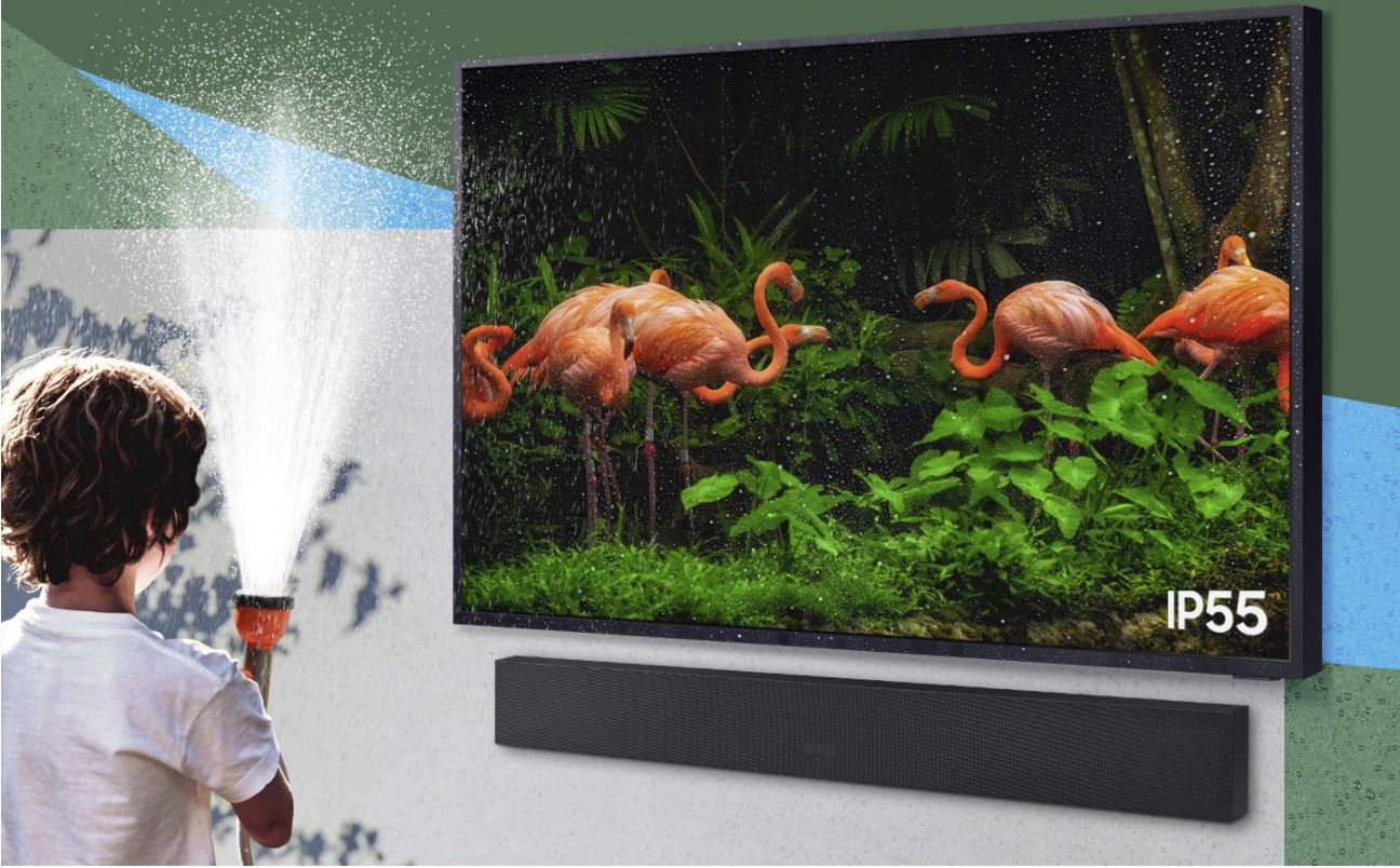 Outdoor TV Mount - Fits 55in Terrace TV