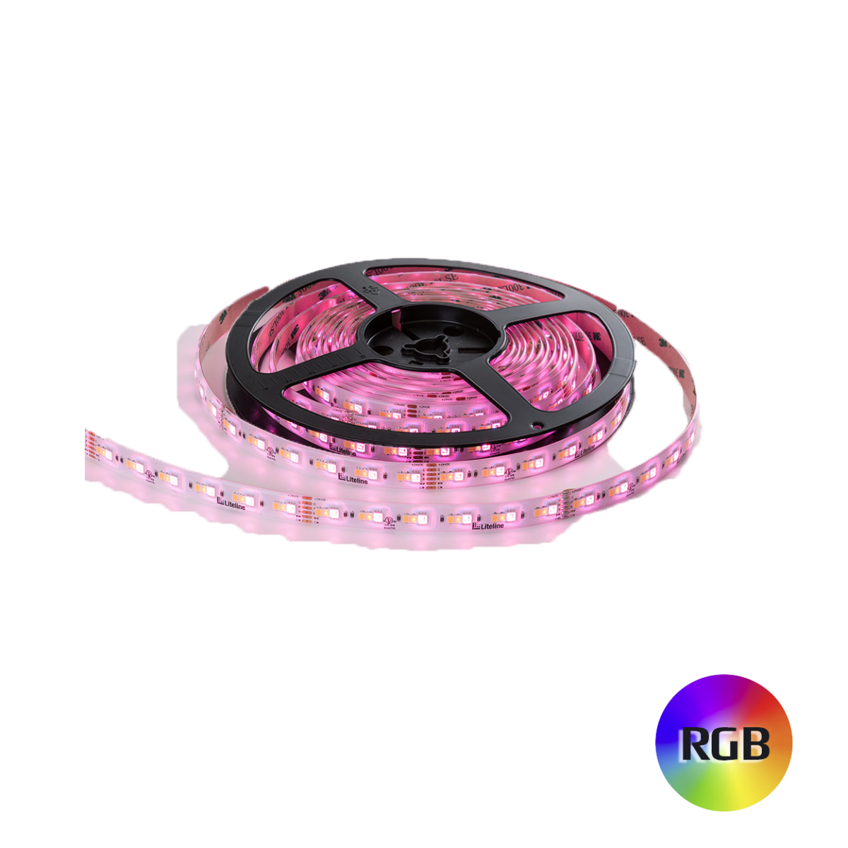 Mood Tape, 5m, 3W per meter, 24V, color tunable + white .