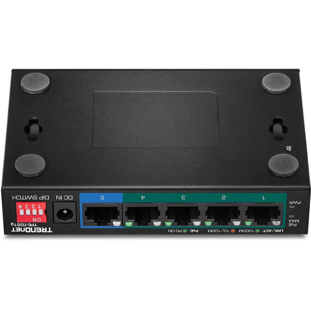 5-Port Gigabit PoE+ Switch (60W)