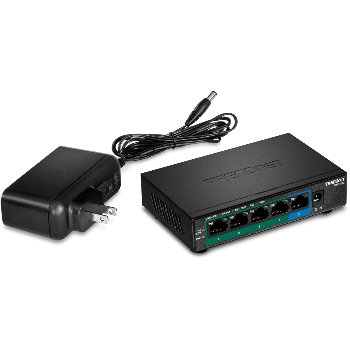5-Port Gigabit PoE+ Switch (32W)
