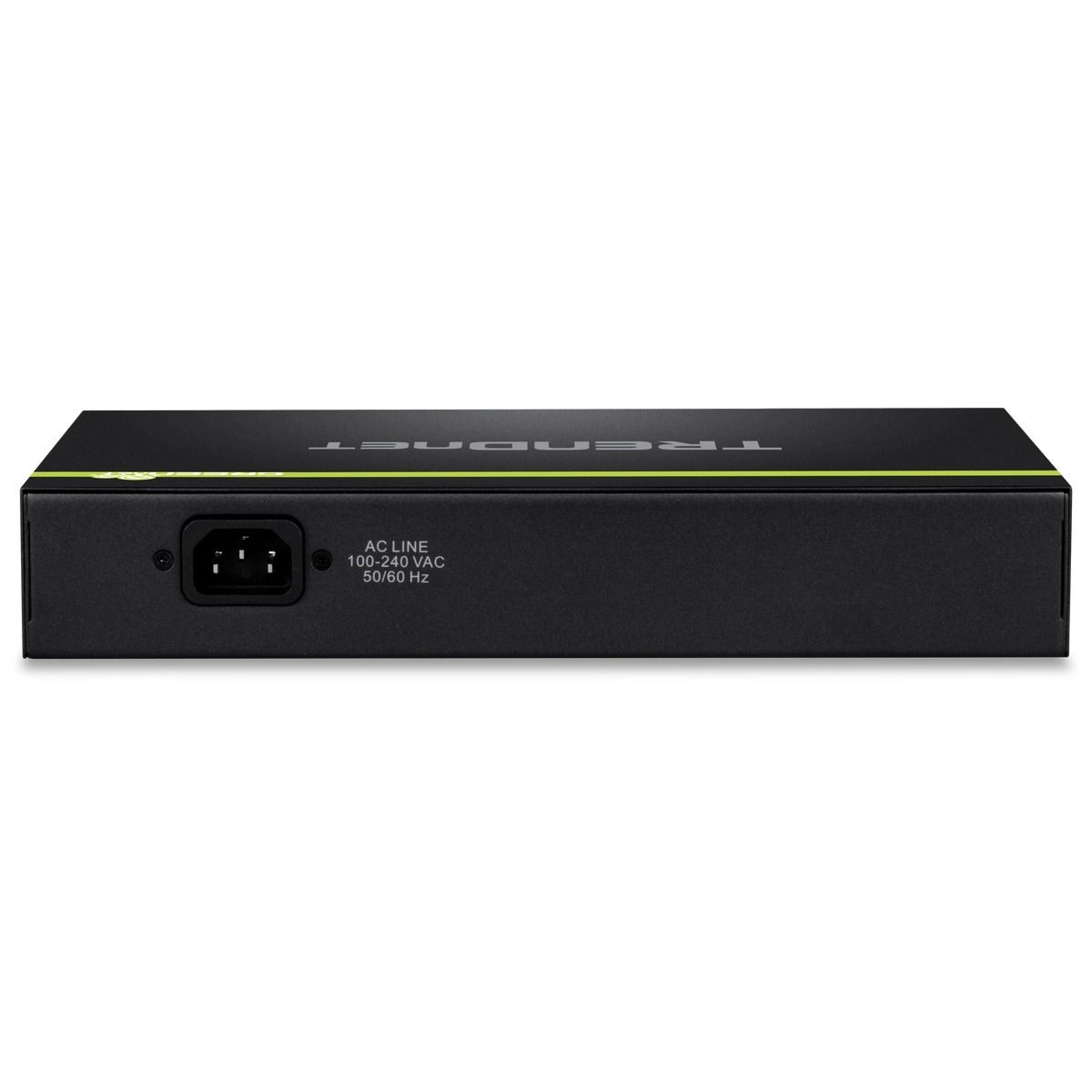 8-port Gigabit GREENnet PoE+ Switch, rack mountable