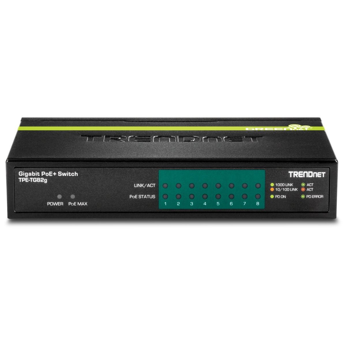 8-Port Gigabit PoE+ Switch