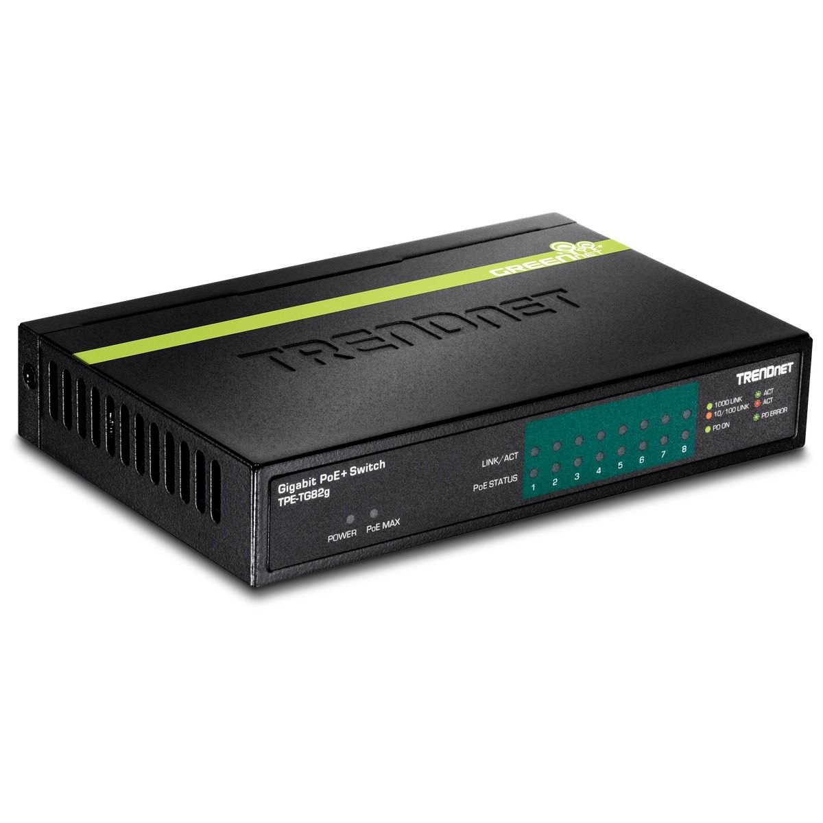 8-Port Gigabit PoE+ Switch