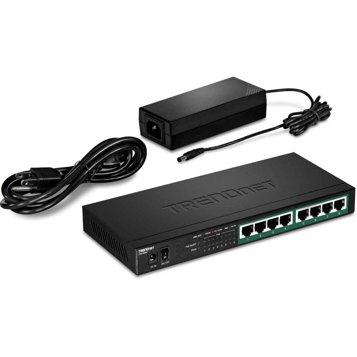 8-Port Gigabit PoE+ Switch (120W)
