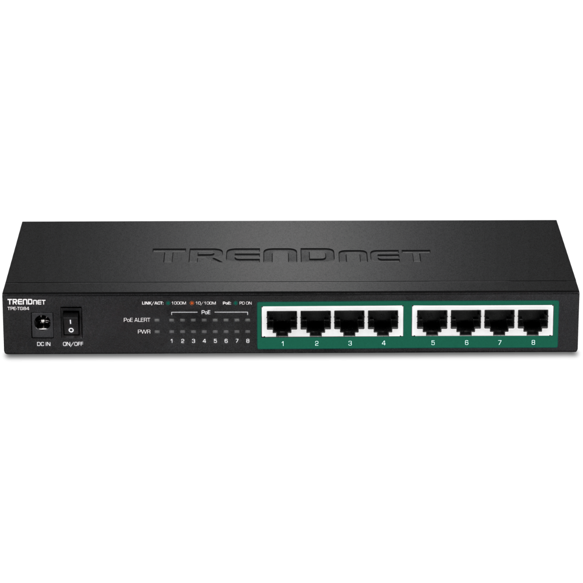 8-Port Gigabit PoE+ Switch (120W)