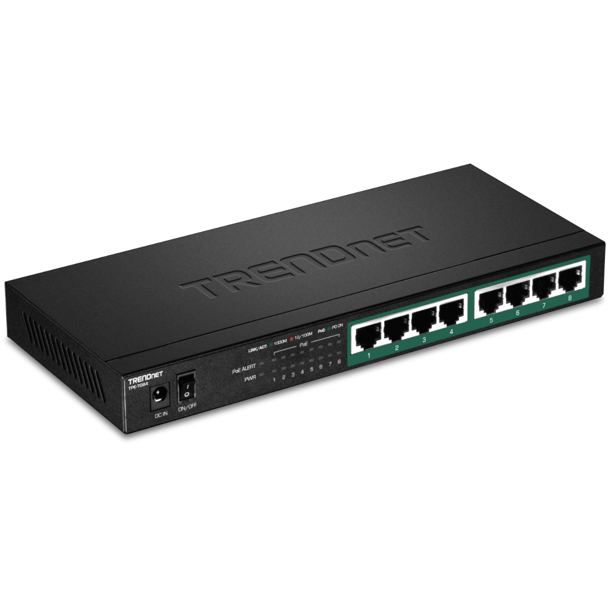 8-Port Gigabit PoE+ Switch (120W)