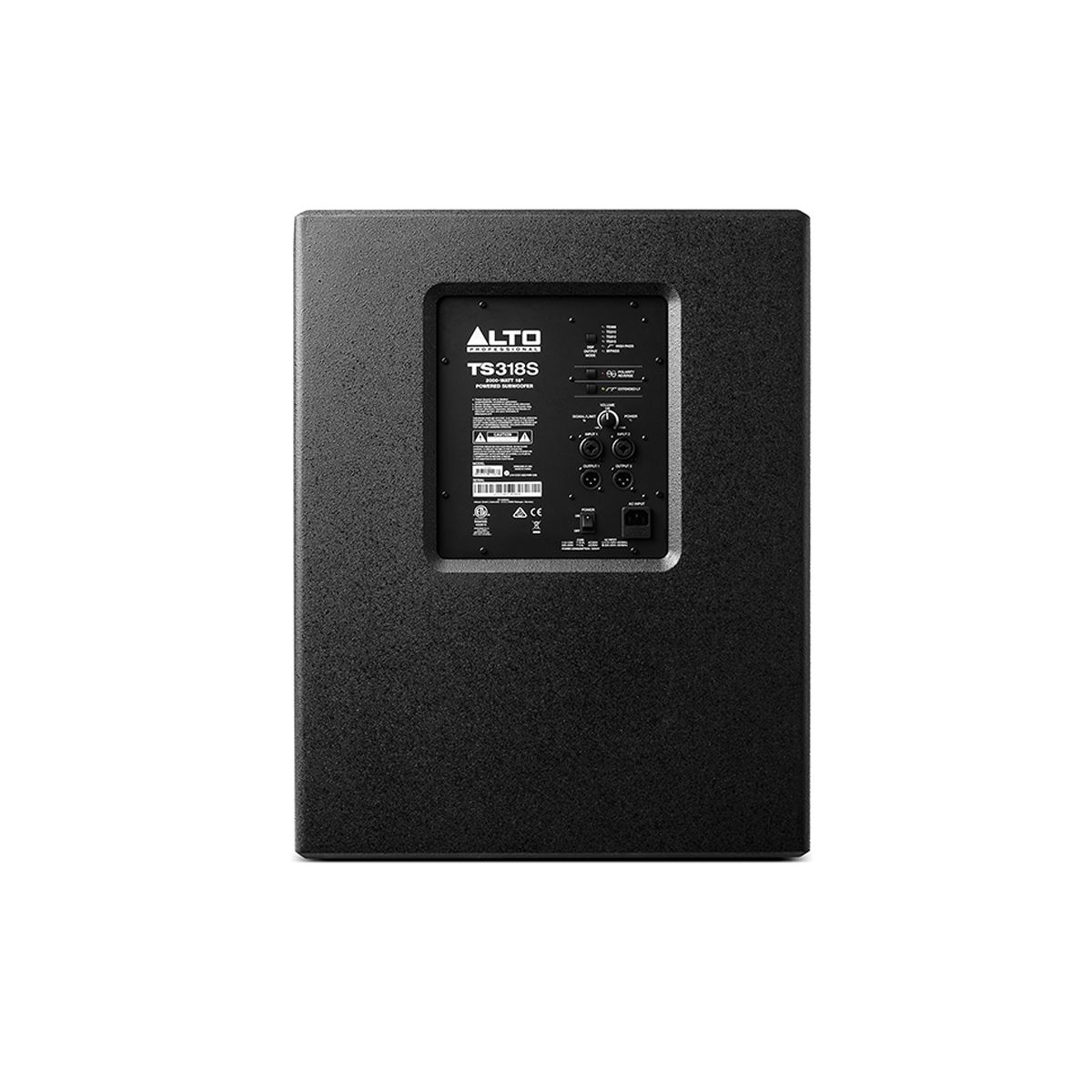 2000w 18-Inch 2-way Powered Subwoofer