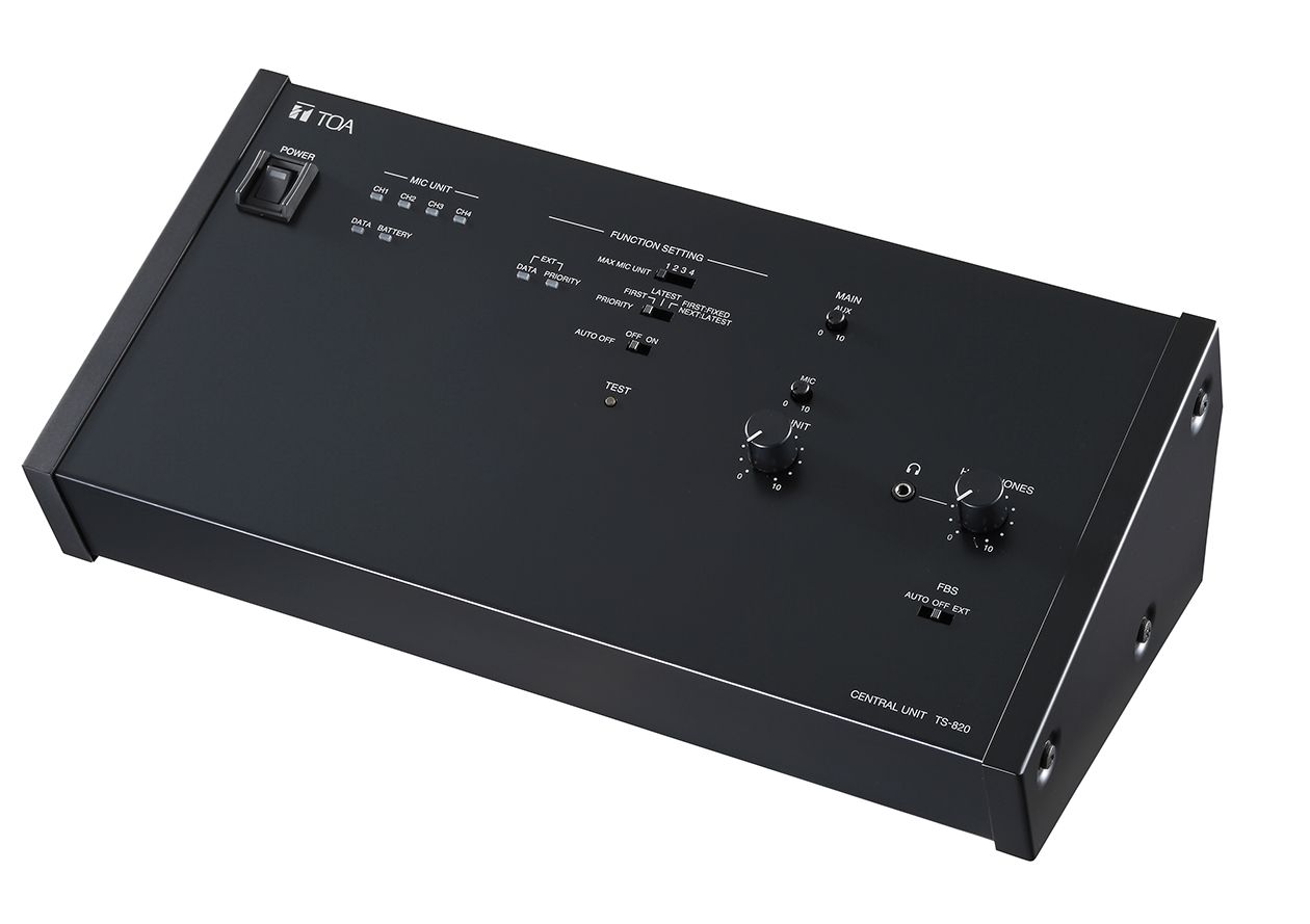 TS-820 Infrared Conference System: Central Unit