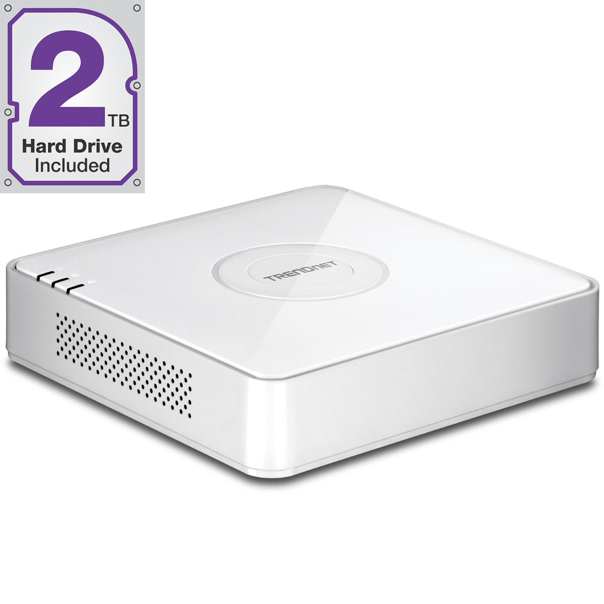 4-Channel HD PoE NVR+ 2TB