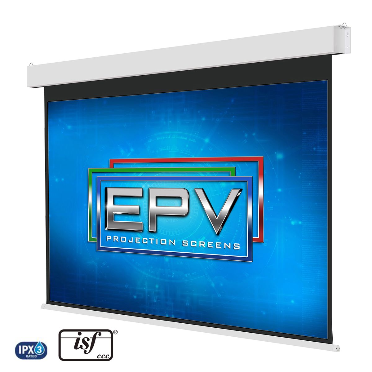 Outdoor/Motorized Screen Battery, ISF- On Wall - 125in