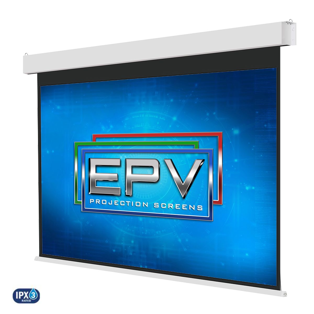 Outdoor/Motorized Screen Battery, ISF- On Wall - 125in