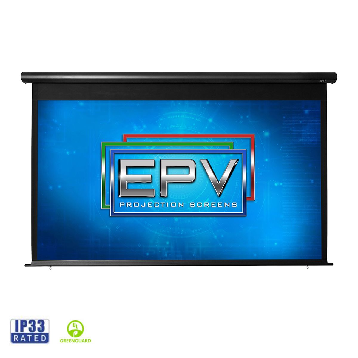 Outdoor/Motorized Screen, Non Tab Tension, On Wall - 120in