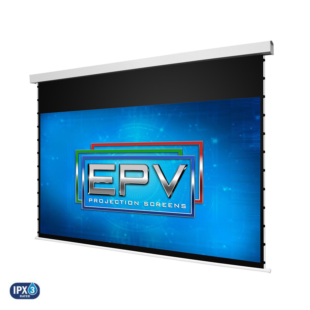 Outdoor/Motorized Screen Battery Tab-Ten, ISF On Wall 125in