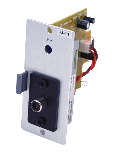 900 Series Module: Aux. module mute-receive gain control RCA
