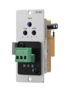 900 Series Module: Aux. module w-EQ filter screw 220K ohm