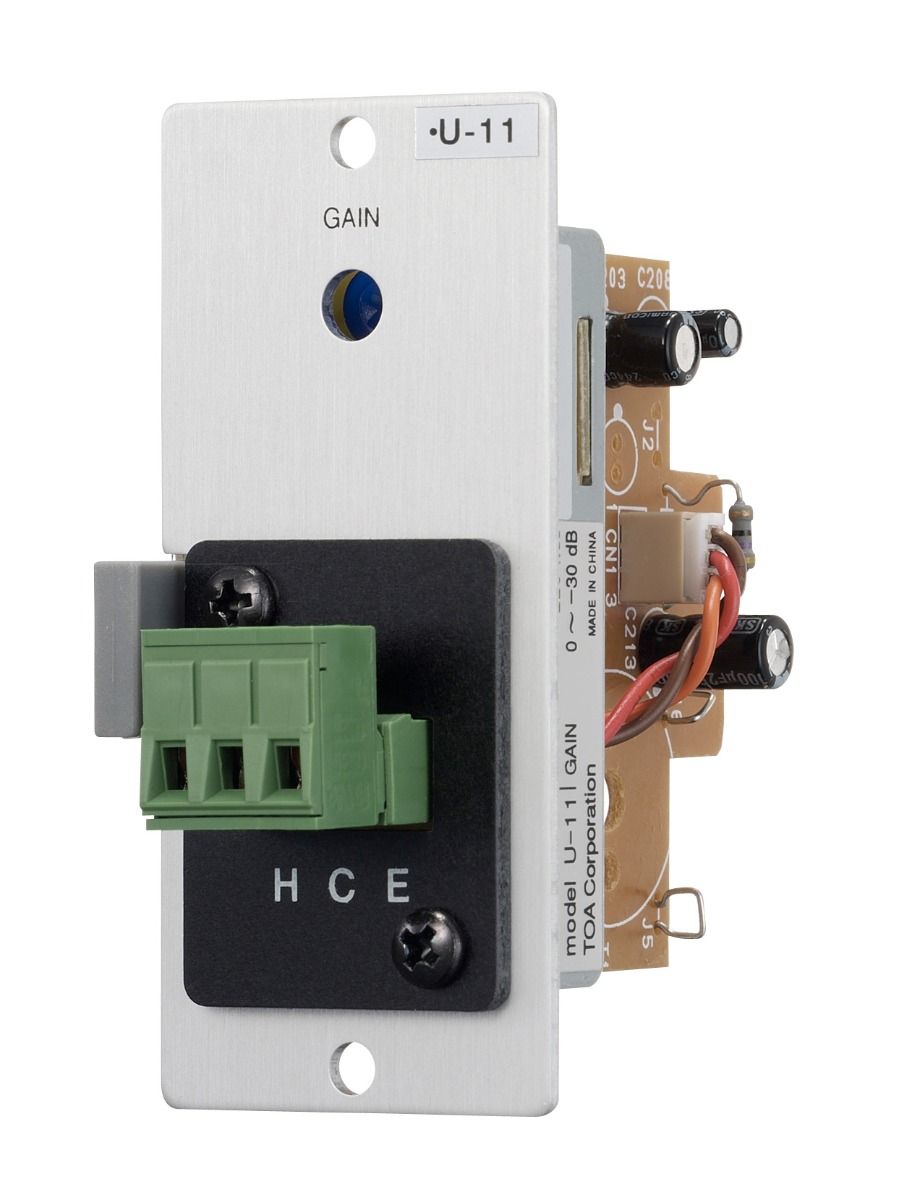 900 Series Module: Aux. module mute-receive gain control ter