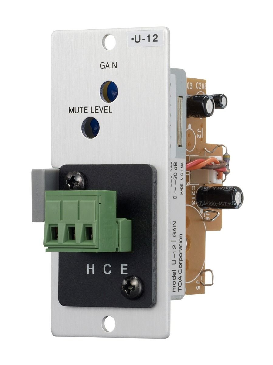 900 series Module: Aux. module c-w variable mute-depth gain
