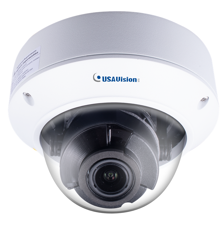 4MP IP Vandal Proof Dome Cam -IR Low Lux WDR Varifocal H.265