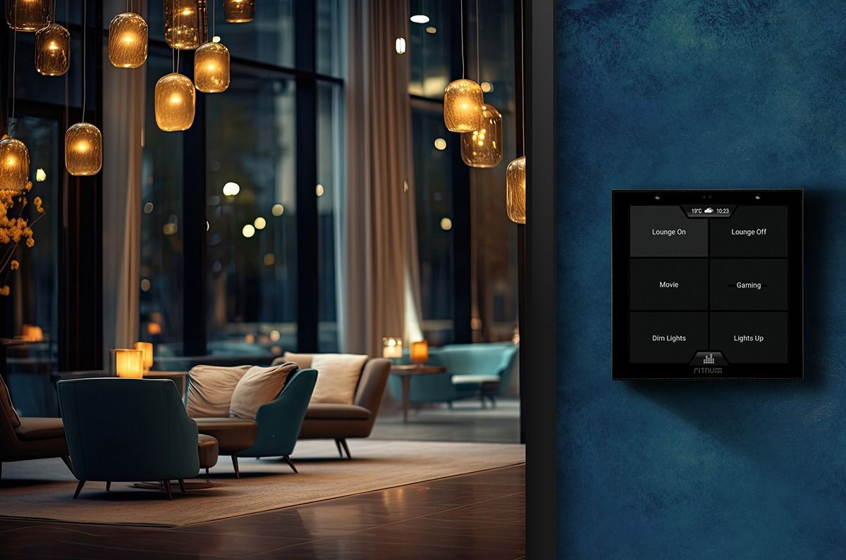 uControl Rithum Switch Pro - PoE Smart Keypad