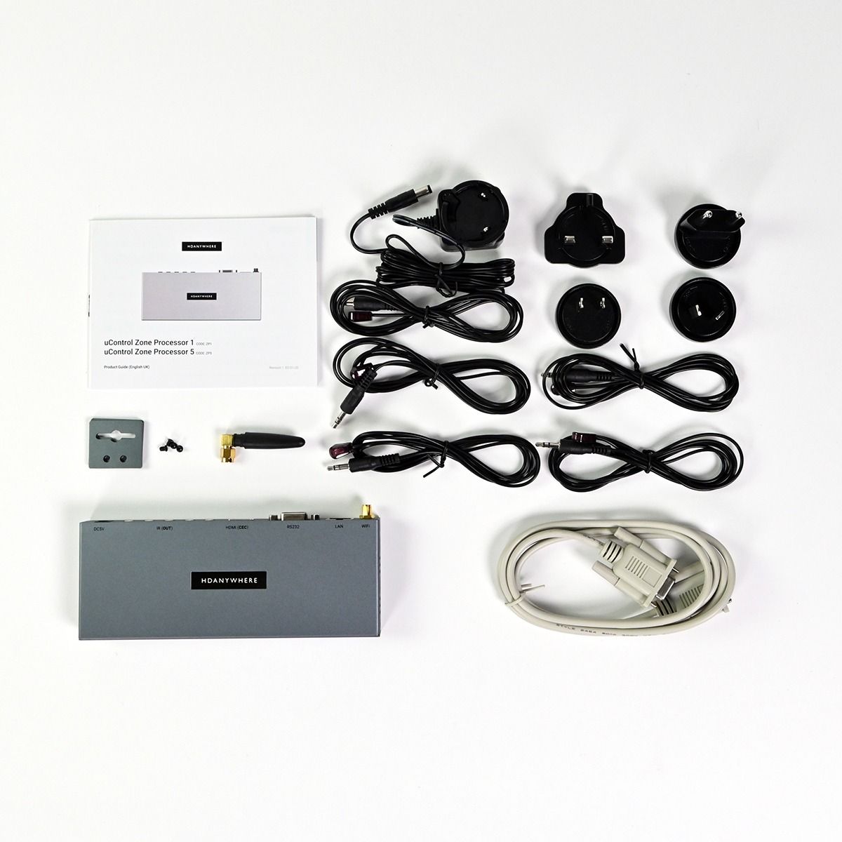 uControl Zone Processor ZP5 (5x IR Input, RS232, WiFi)