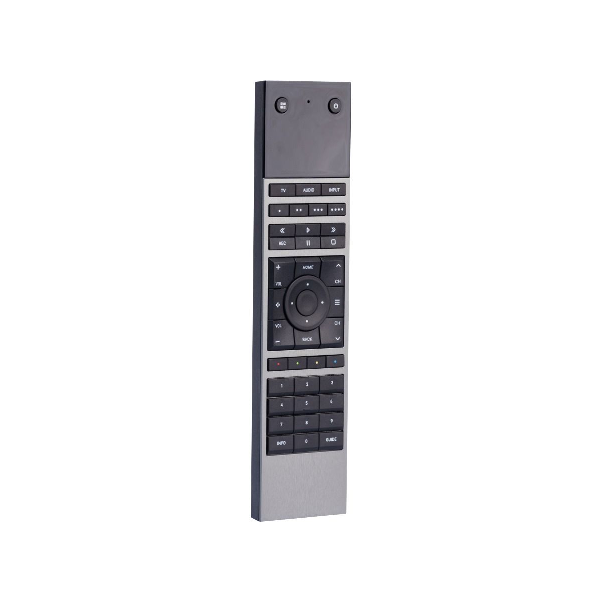 uControl Handheld Remote for MHUB & Zone Proc-Alum Carbonite